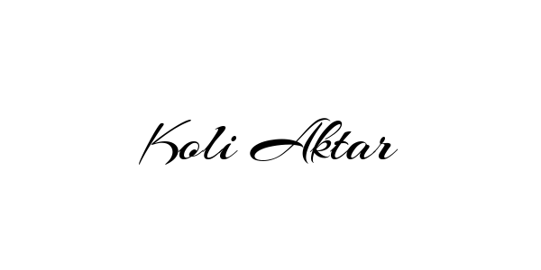 Signature Style Koli Aktar