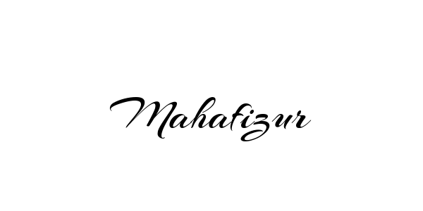 Signature Style Mahafizur