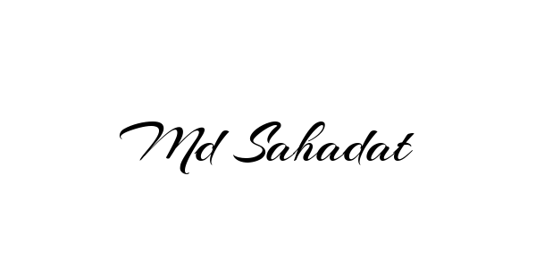 Signature Style Md Sahadat