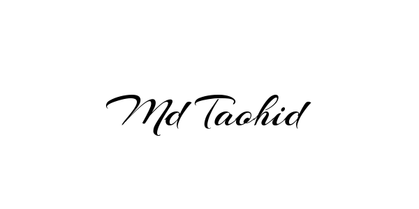 Signature Style Md Taohid