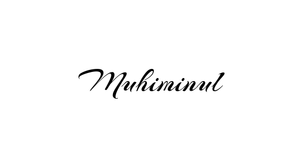 Signature Style Muhiminul