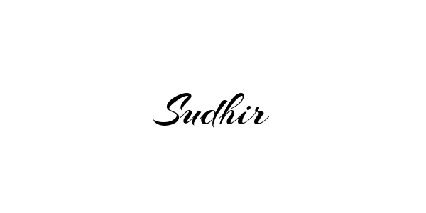 Signature Style Sudhir