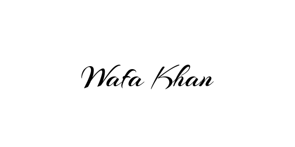 Signature Style Wafa Khan